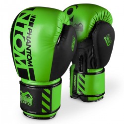 Боксерські рукавиці Phantom Apex Neon Green 10 унцій, код: PHBG2883-10