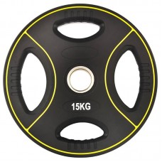 Олімпійський диск уретановий Fitnessport 15 кг, код: 131610-AX