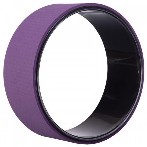 Кільце для йоги FitGo чорний-фіолетовий, код: FI-7057_BKV