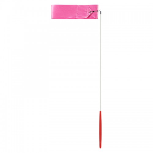 Стрічка гімнастична FitGo 4м, рожевий, код: TA7134-4-PN-WS