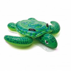 Дитячий надувний пліт Intex Черепаха Sea Turtle Ride-On 1500х1270 мм, код: 57524-IB