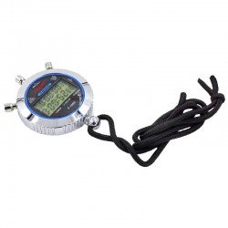 Секундомір 10 результатів пам'яті Flott срібний, код: F-1069 Секундомір 10 результатів пам'яті Flott срібний, код: F-1069