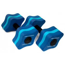 Гантелі для аквафітнесу Aqua Speed fitness Dumbells 110x150x80 мм, синій, код: 5908217656476