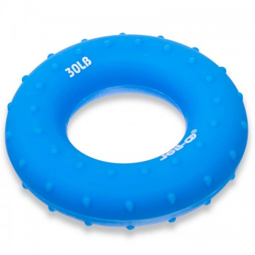 Еспандер кистьовий FitGo Кільце 40LB блакитний, код: FI-1787_40N