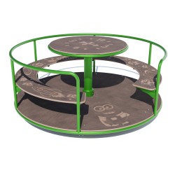 Карусель друзів Miros 1600х1600х710 мм, код: DIO317