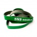 Еспандер стрічка-Кільце подвійний SNS 145-32-Double опір 28 кг, зелений-сірий, код: 10906-SNS