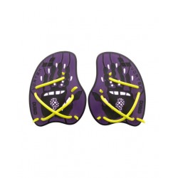 Лопатки для плавання Arena Vortex Evolution Hand Paddle L, фіолетовий-жовтий, код: 3468337527190 Лопатки для плавання Arena Vortex Evolution Hand Paddle L, фіолетовий-жовтий, код: 3468337527190
