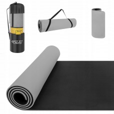 Коврик для йоги та фітнесу 4Fizjo Grey/Black, код: 4FJ0203