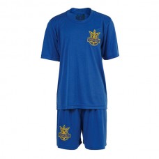 Форма футбольна PlayGame з гербом України, зріст 140, синій, код: GS140/BBT-WS
