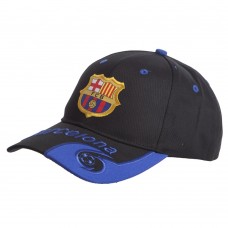 Кепка футбольного клуба Barcelona, черный-синий), код: CO-0796-S52