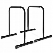 Бруси для віджимань (паралетси) 4Fizjo 80-90 см розбірні, чорний, код: P-5905973404600