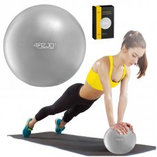 М"яч для пілатесу, йоги, реабілітації 4Fizjo 22 см, Grey, код: P-5907739314499 М"яч для пілатесу, йоги, реабілітації 4Fizjo 22 см, Grey, код: P-5907739314499