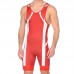 Трико борцівське Asics Wrestling Singlet XS, синій, код: 8719021638896