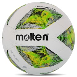 М"яч футбольний Molten №5 PU, білий-жовтий, код: F5A3400-S52