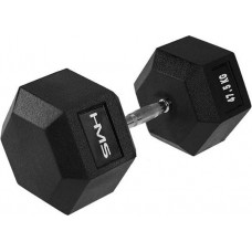 Гантель прогумована HMS Hex Pro 1х47,5 кг, код: M-1470400-IN