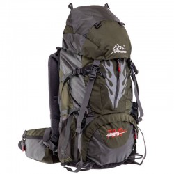 Рюкзак туристичний Deuter 70+10 літрів, оливковий, код: G70-10B_OL