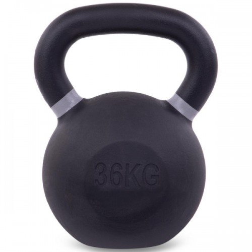 Гиря тренувальна чавунна Generation Fitness FF51F2-36kg 36 кг, чорний, код: 523013-AX