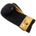 Боксерські рукавиці PowerPlay Ultra Mat 16 унцій, чорний-золотий, код: PP_3024_16oz_Bl/Gold