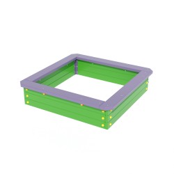 Дитяча пісочниця мала дерев"яна Miros 1450х1450х340 мм, код: DIO201.1 Дитяча пісочниця мала дерев"яна Miros 1450х1450х340 мм, код: DIO201.1