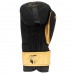 Боксерські рукавиці PowerPlay Ultra Mat 16 унцій, чорний-золотий, код: PP_3024_16oz_Bl/Gold