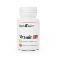 Вітамін В12 (кобаламін) GymBeam 60 капсул, код: 8588007275604