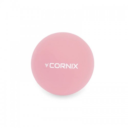 Масажний м"яч Cornix Lacrosse Ball 63 мм, рожевий, код: XR-0121