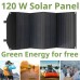 Портативний зарядний пристрій сонячна панель Bresser Mobile Solar Charger 120 Watt USB DC (3810070), код: 930152-SVA