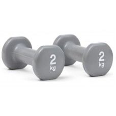 Гантелі для фітнесу Reebok Dumbbells 1х2 кг, сірий, код: 885652018234