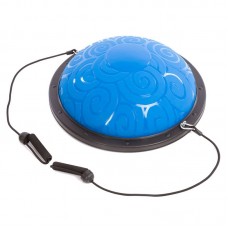 Балансировочная платформа з еспандерами FitGo Bosu синій, код: FI-1926_BL Балансировочная платформа з еспандерами FitGo Bosu синій, код: FI-1926_BL