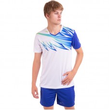 Форма волейбольна чоловіча PlayGame Lingo XL, зріст 170-175, білий-блакитний, код: LD-P819_XLWN