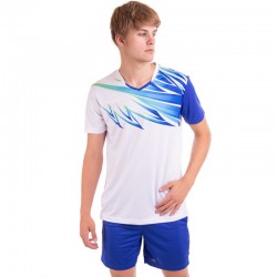 Форма волейбольна чоловіча PlayGame Lingo XL, зріст 170-175, білий-блакитний, код: LD-P819_XLWN
