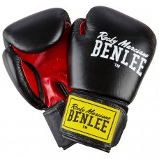 Боксерські рукавички Benlee Fighter 12 унцій, чорний-червоний, код: 194006/1503-IA