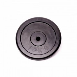 Диск домашній гумовий чорний Fitnessport RCP10-10 кг, код: 10036-AX Диск домашній гумовий чорний Fitnessport RCP10-10 кг, код: 10036-AX