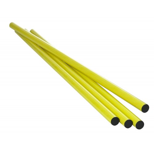Жердини для тренувального набору Select 90 см, (4 штуки), жовтий, код: 5703543292127 Жердини для тренувального набору Select 90 см, (4 штуки), жовтий, код: 5703543292127