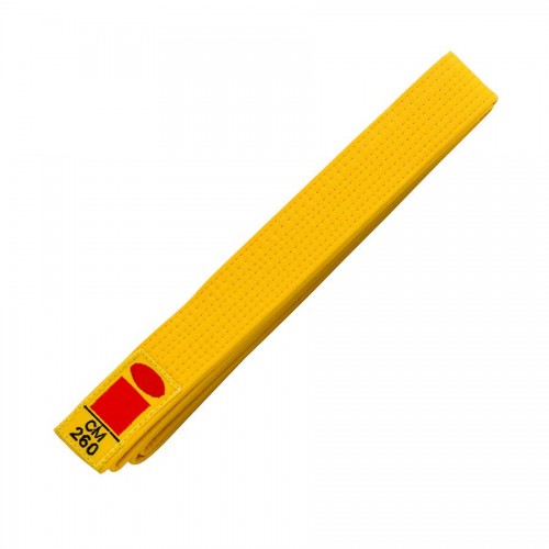 Пояс для дзюдо Essimo, розмір 260, жовтий, код: 1373-189