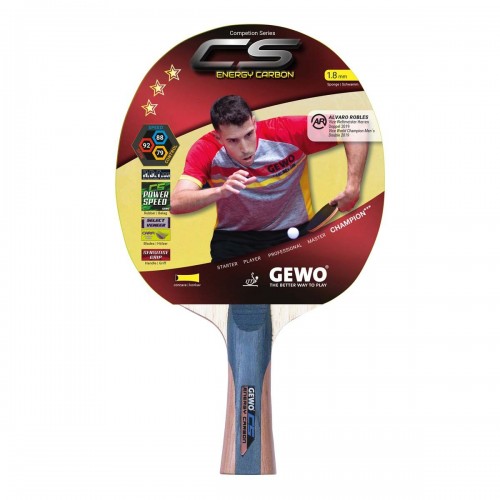Ракетка для настільного тенісу Gewo CS Energy Carbon FL (860500001), код: 931040-SVA