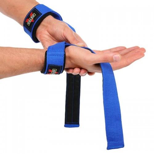 Лямки для тяги Valeo синій, код: TA-1256_BL