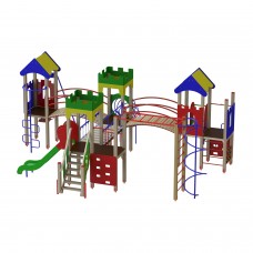 Ігровий комплекс Miros "Фортеця Тевтонців" 8040x6440x3240 мм, код: DIO729 Ігровий комплекс Miros "Фортеця Тевтонців" 8040x6440x3240 мм, код: DIO729