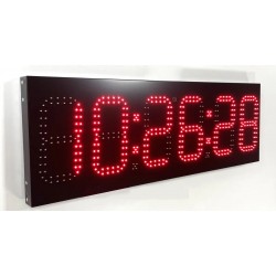 Годинник термометр з подачею дзвінків за розкладом LedPlay 900х300 мм, код: 07507-ST