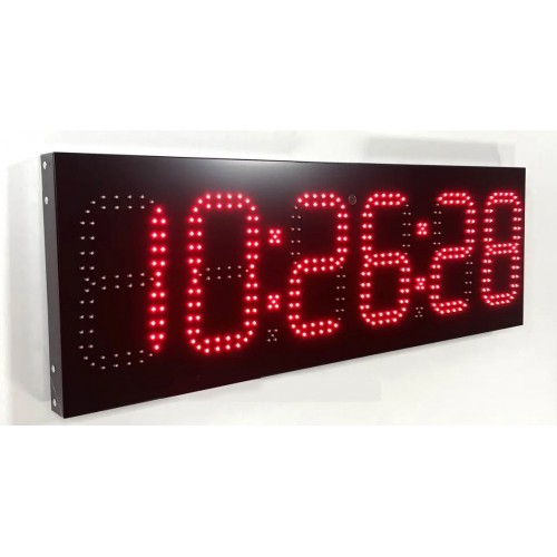 Годинник термометр з подачею дзвінків за розкладом LedPlay 900х300 мм, код: 07507-ST