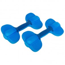 Гантелі для аквафітнесу та аквааеробіки аква-гантелі Aqua Dumbbells MadWave Aquaaerobics Pair 2шт, синій, код: M082503_BL