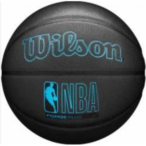 М"яч баскетбольний Wilson NBA Forge Plus Charcoal №7, чорний, код: 97512779647