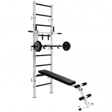 Шведська стінка-стійка BioGym Атлант білий, код: L-4452-S52 Шведська стінка-стійка BioGym Атлант білий, код: L-4452-S52