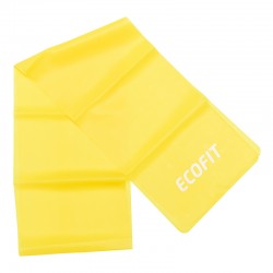 Еспандер стрічковий Ecofit 1,8-2,7кг, жовтий, код: К00015232