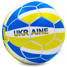 М"яч футбольний Ballonstar Ukraine №5 PU, жовтий-блакитний-білий, код: FB-0047-784-S52 М"яч футбольний Ballonstar Ukraine №5 PU, жовтий-блакитний-білий, код: FB-0047-784-S52