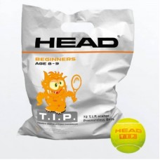 М"ячі для тенісу Head Tip orange polybag 72 balls, код: 72489782708