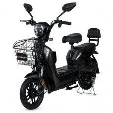 Електроскутер Profi Yoshi 350W з кошиком, чорний, код: 6903317779338