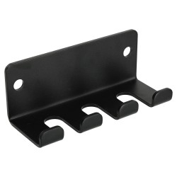 Кронштейн настінний для скакалок та петель LiveUp чорний, код: LP8872-D Кронштейн настінний для скакалок та петель LiveUp чорний, код: LP8872-D