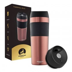 Термокухоль Mountain Travel 400 мл, рожеве золото, код: P-5907739315960