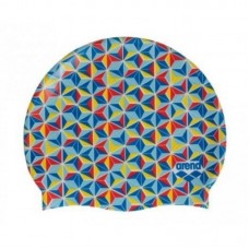 Шапка для плавання дитяча Arena Print JR зелений, код: 3468337082682